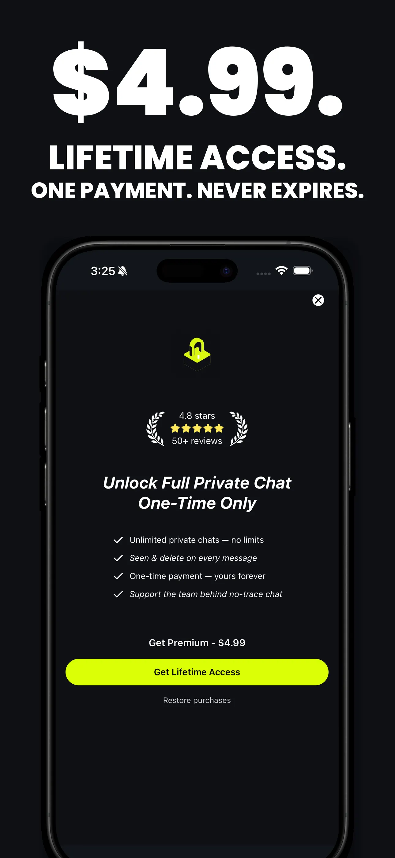 No Trace Chat gallery image