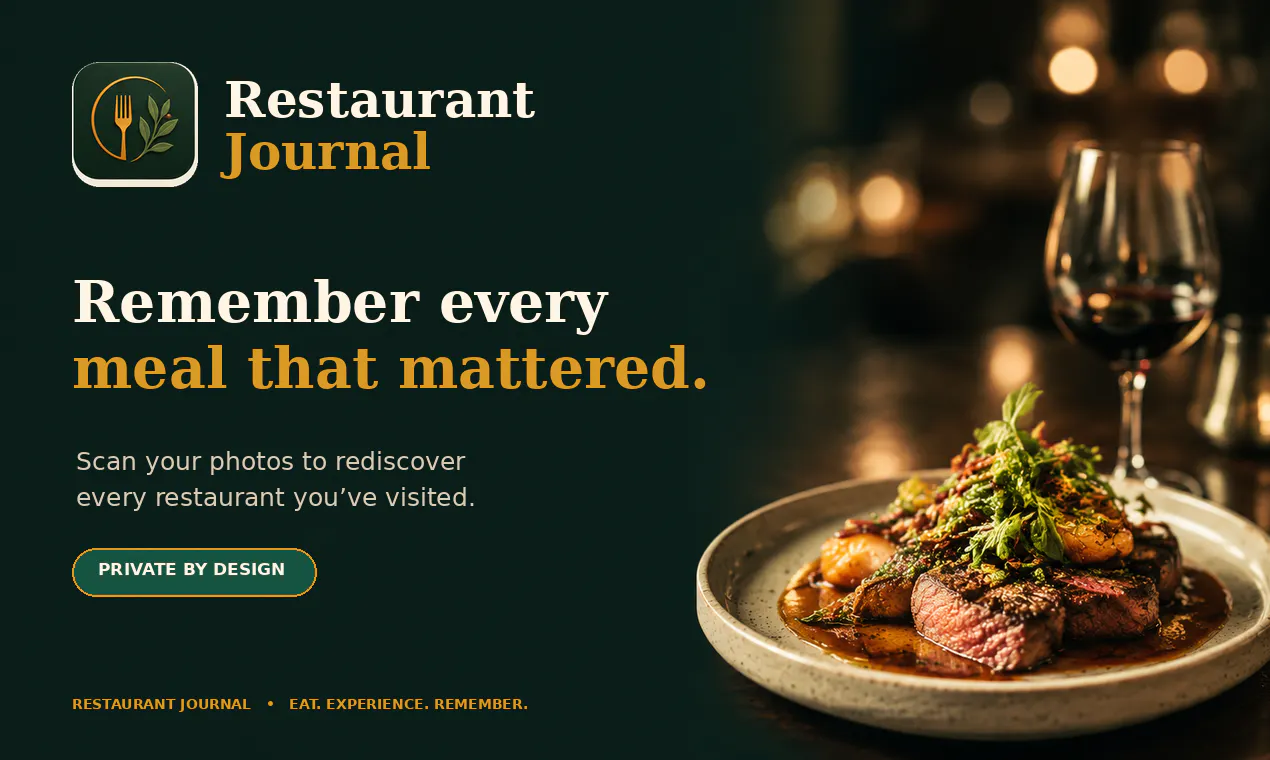 Restaurant Journal gallery image