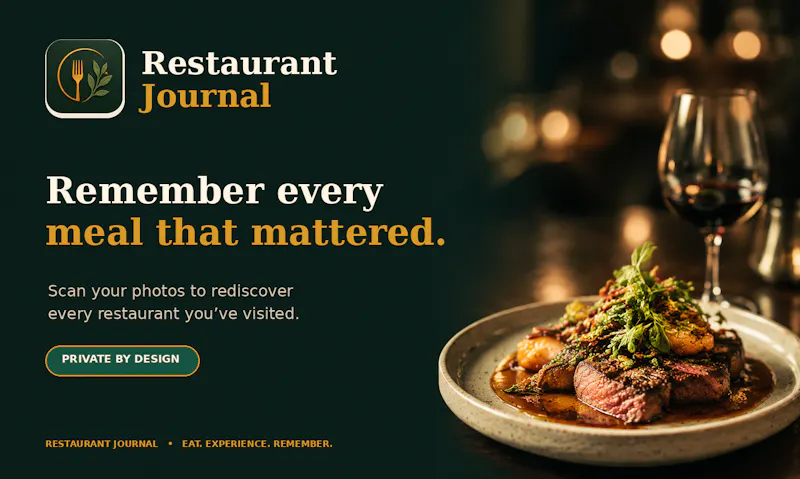 Restaurant Journal screenshot 3