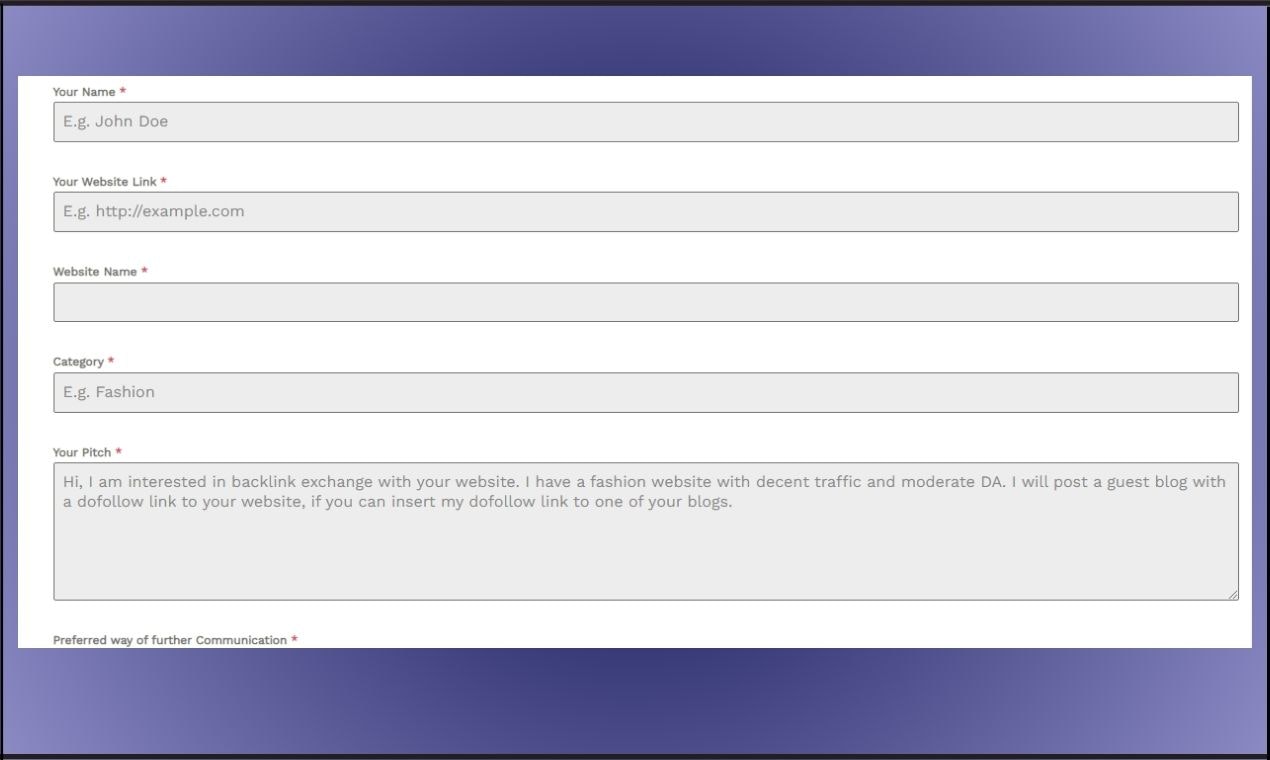 BacklinkXchange gallery image