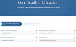 Lien Deadline Calculator media 2