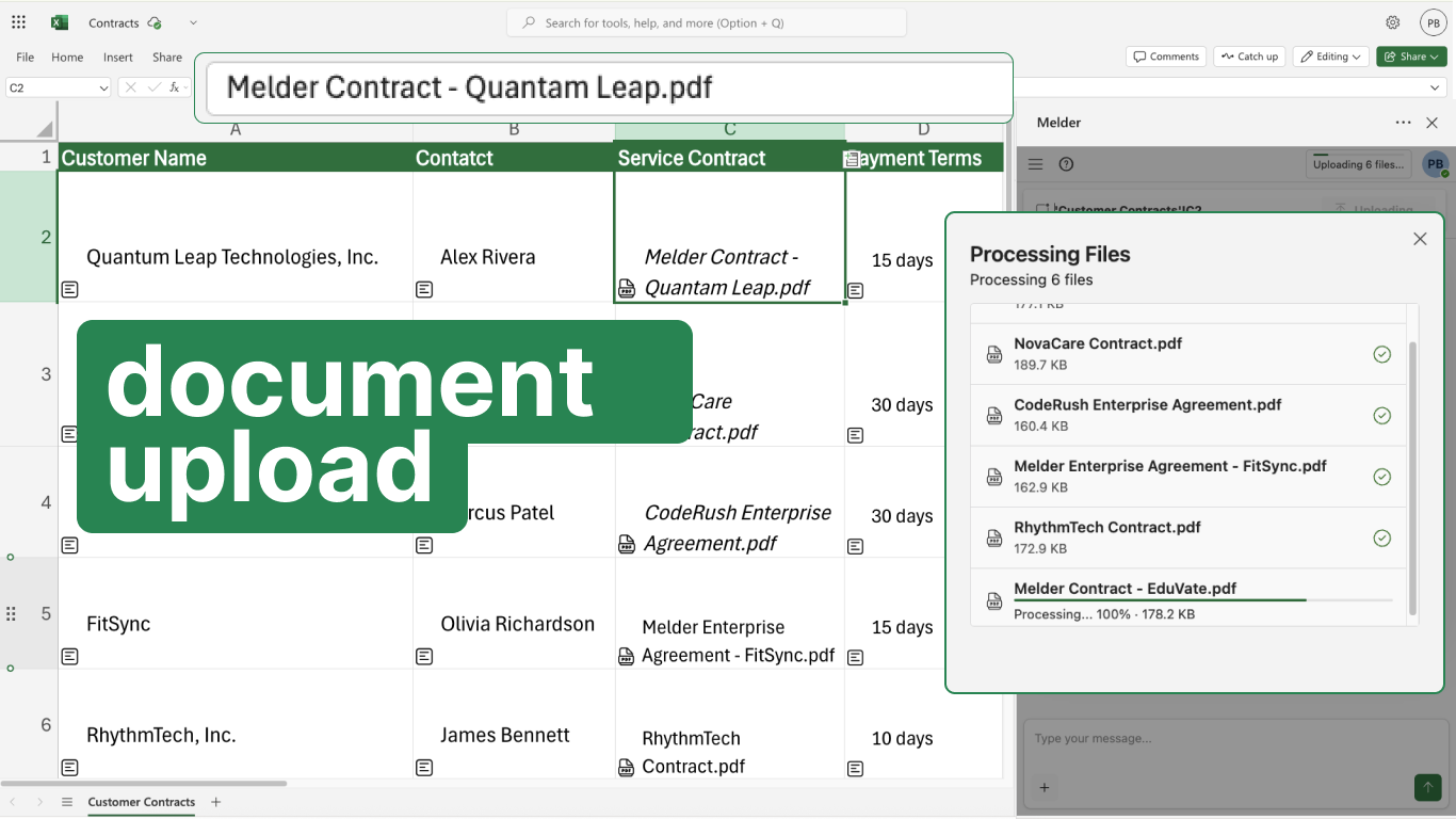 Melder - AI for Excel media 4