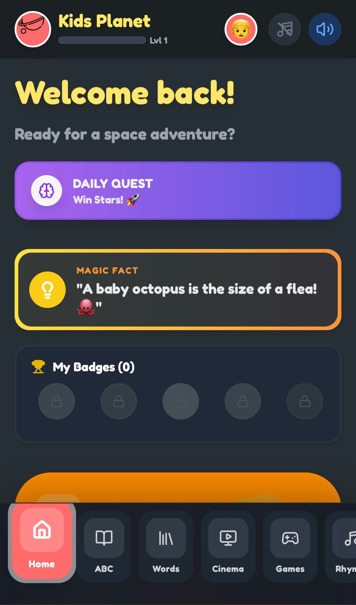 Kids Planet - Product Hunt launch logo