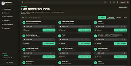 MemeBlip — Soundboard for Chaos gallery image