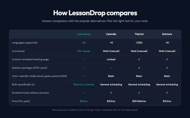 LessonDrop screenshot 7
