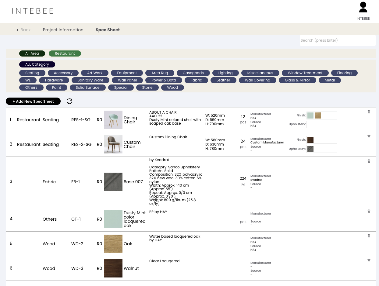 Intebee Web Spec Maker media 3