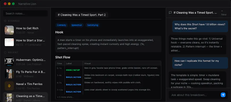 Narrative Lion screenshot 5