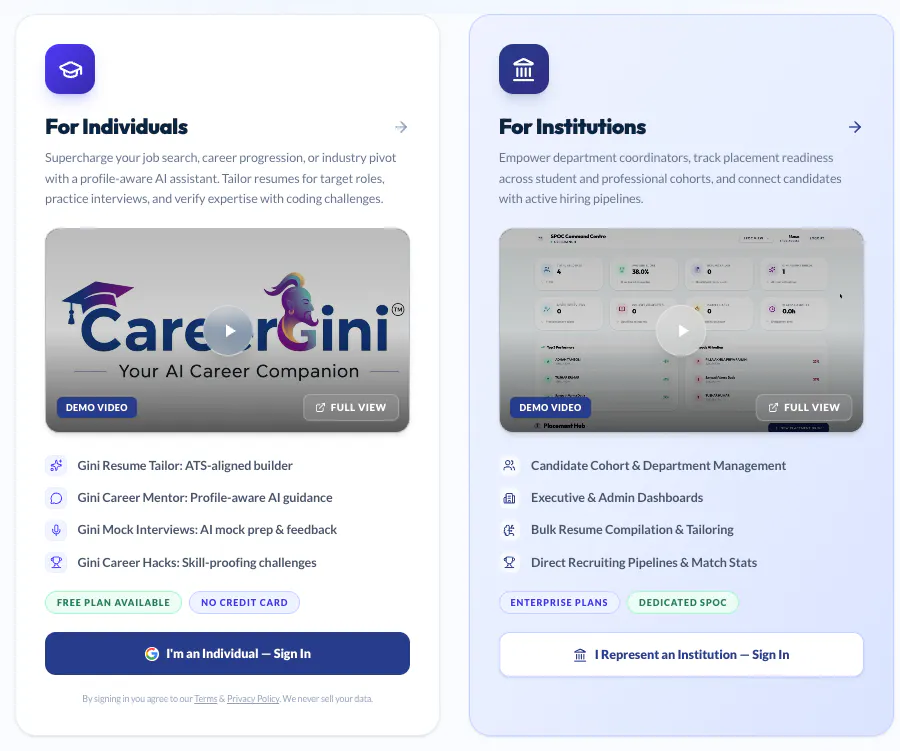 CareerGini screenshot 3