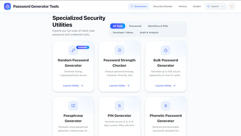 Password Generator Tools screenshot 2