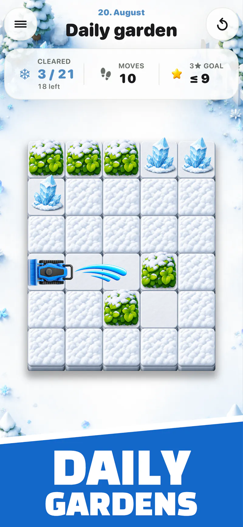 Lawn Slide - Mow & Puzzle  screenshot 5