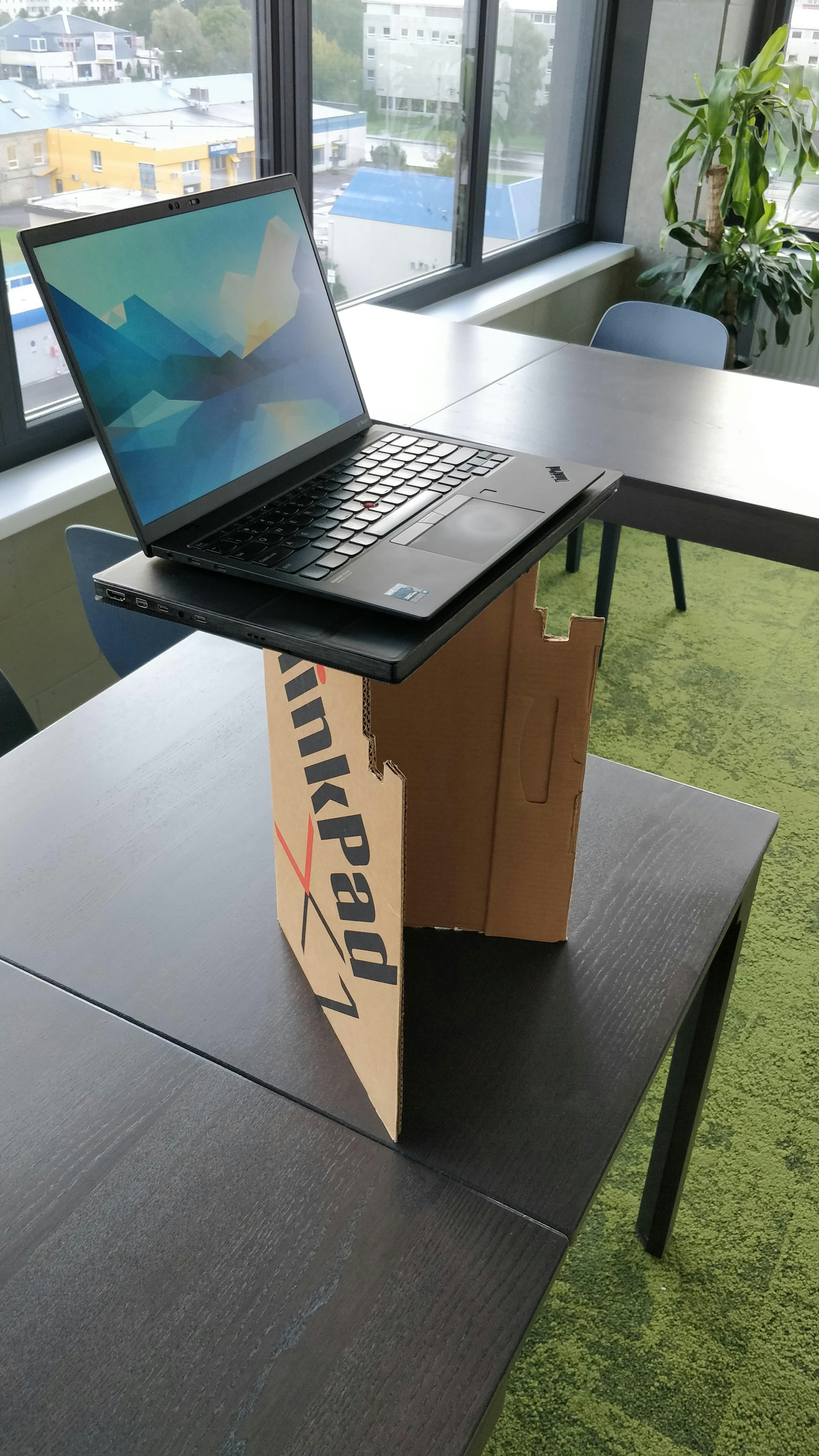 Foldable Cardboard Stand gallery image