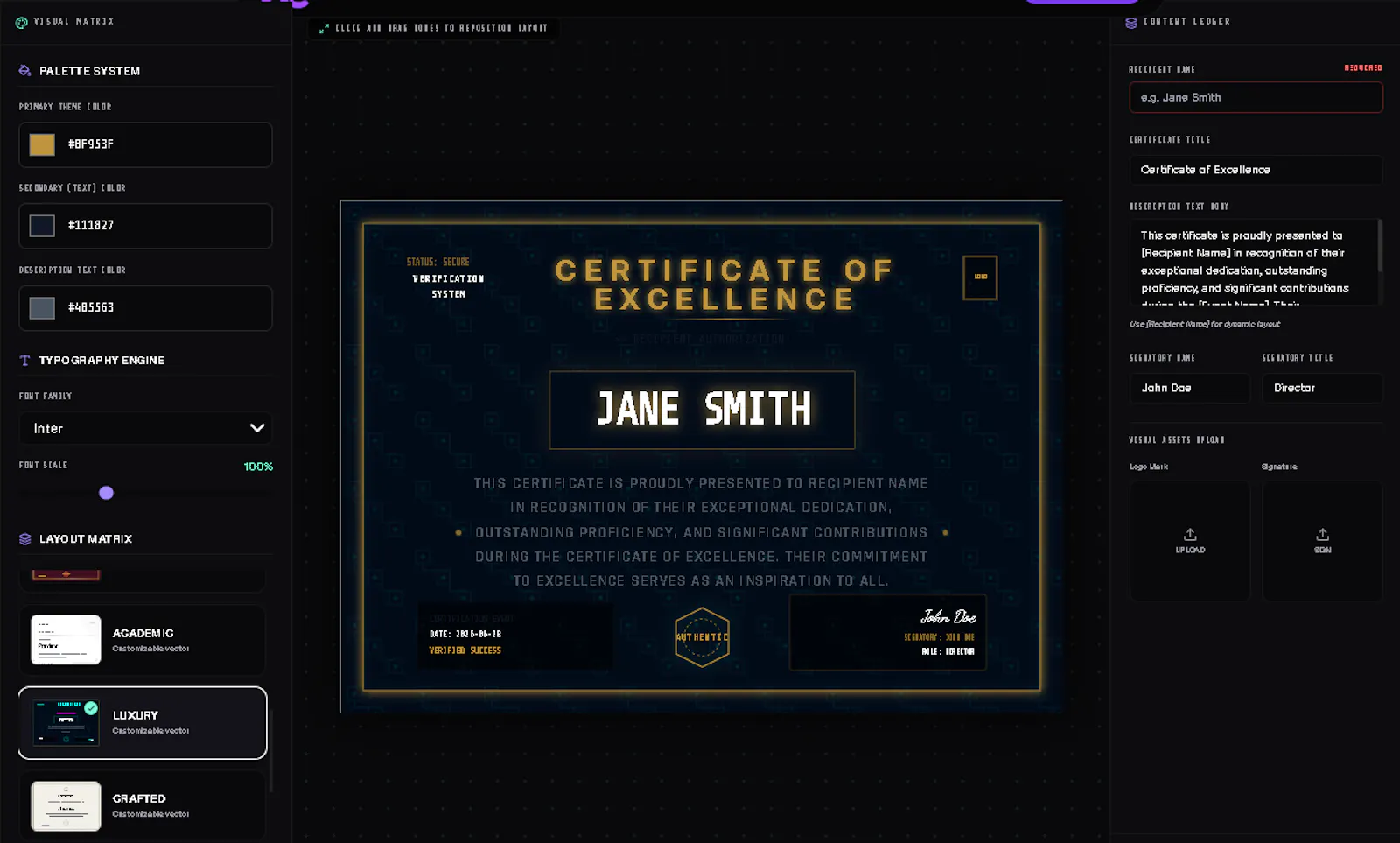 bulkcertify screenshot 2