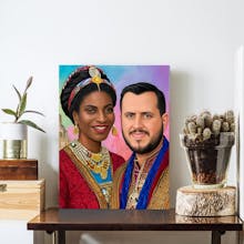 AI-Painted Romantic Printed Portraits gallery image