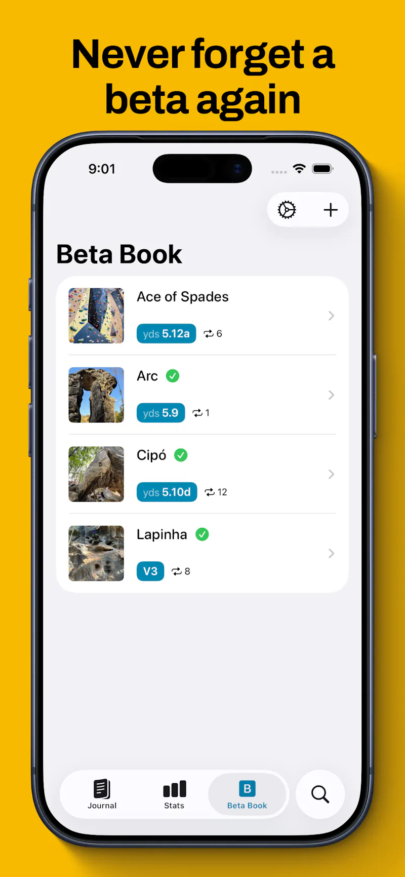 Ascend - Climbing Journal screenshot 6