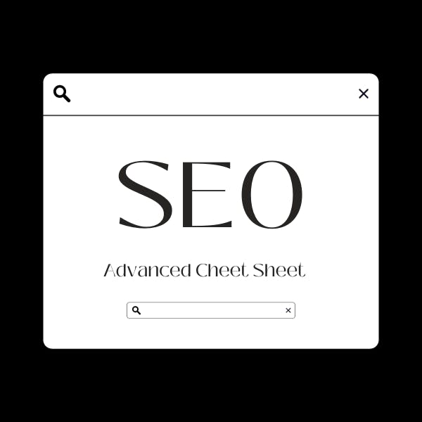 Advanced Cheet Sheet To SEO media 1