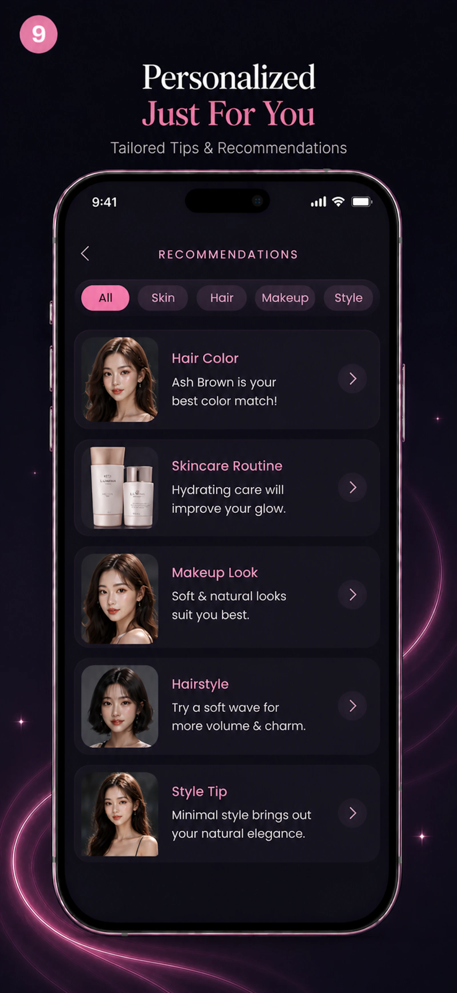Lumora - AI Beauty Camera screenshot 9