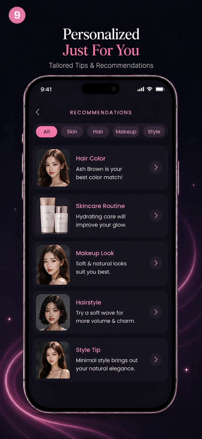 Lumora - AI Beauty Camera screenshot 9