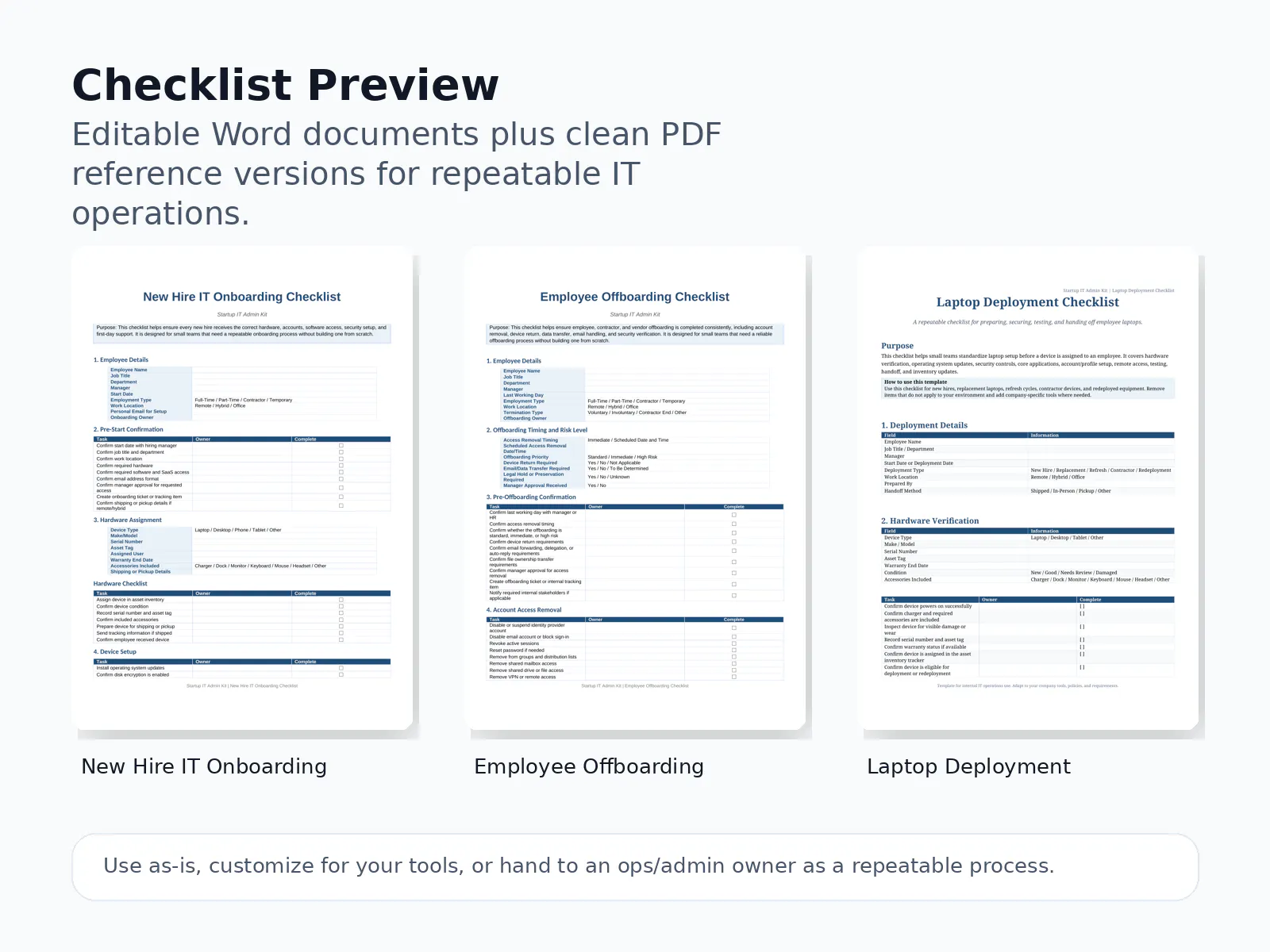 Startup IT Admin Kit screenshot 2