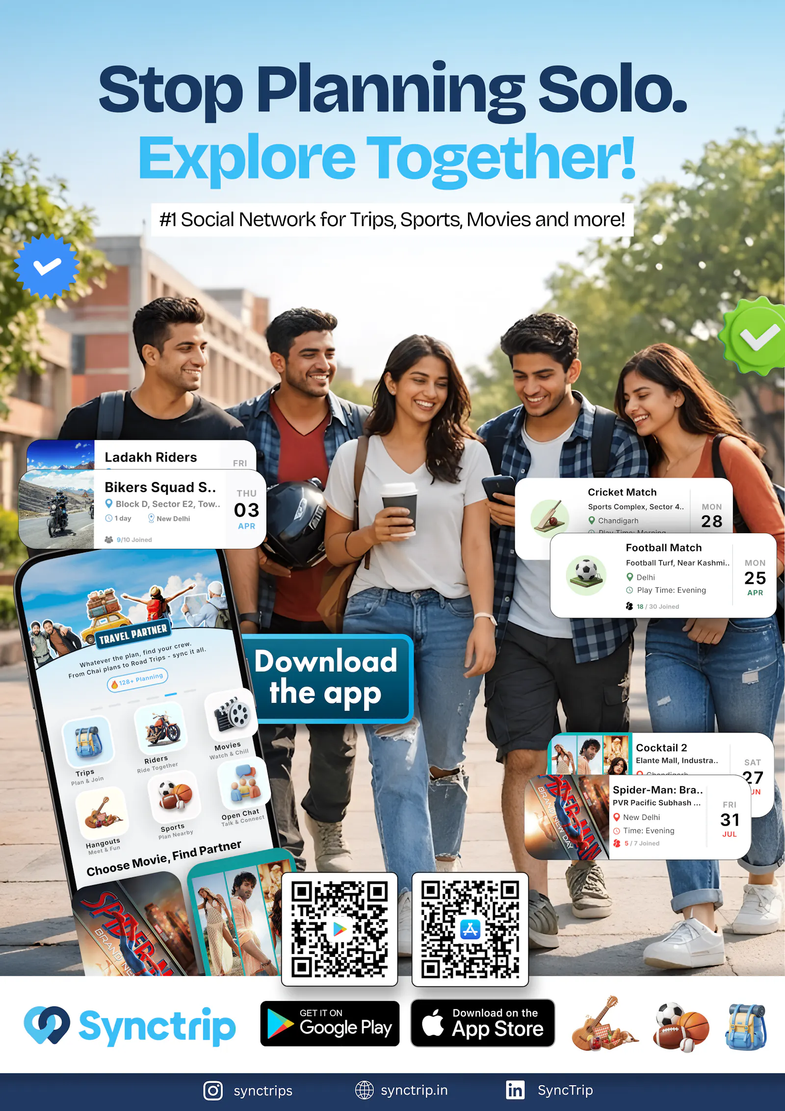 SyncTrip: Travel buddy and Meetups screenshot 2