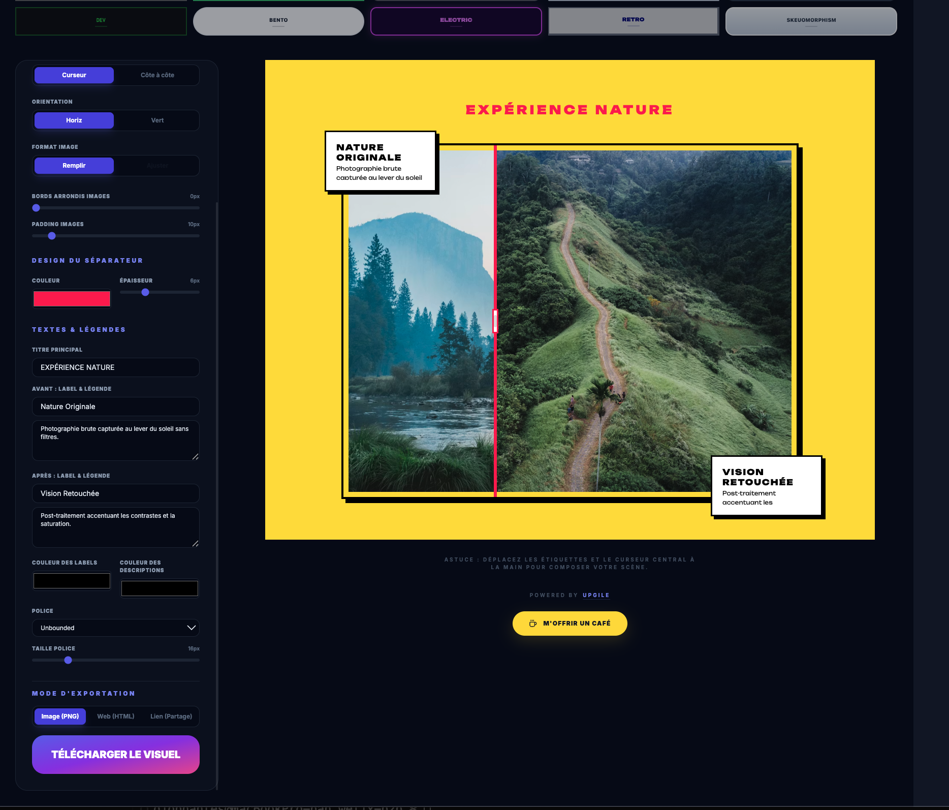 Before / After Image Comparison Slider gallery image