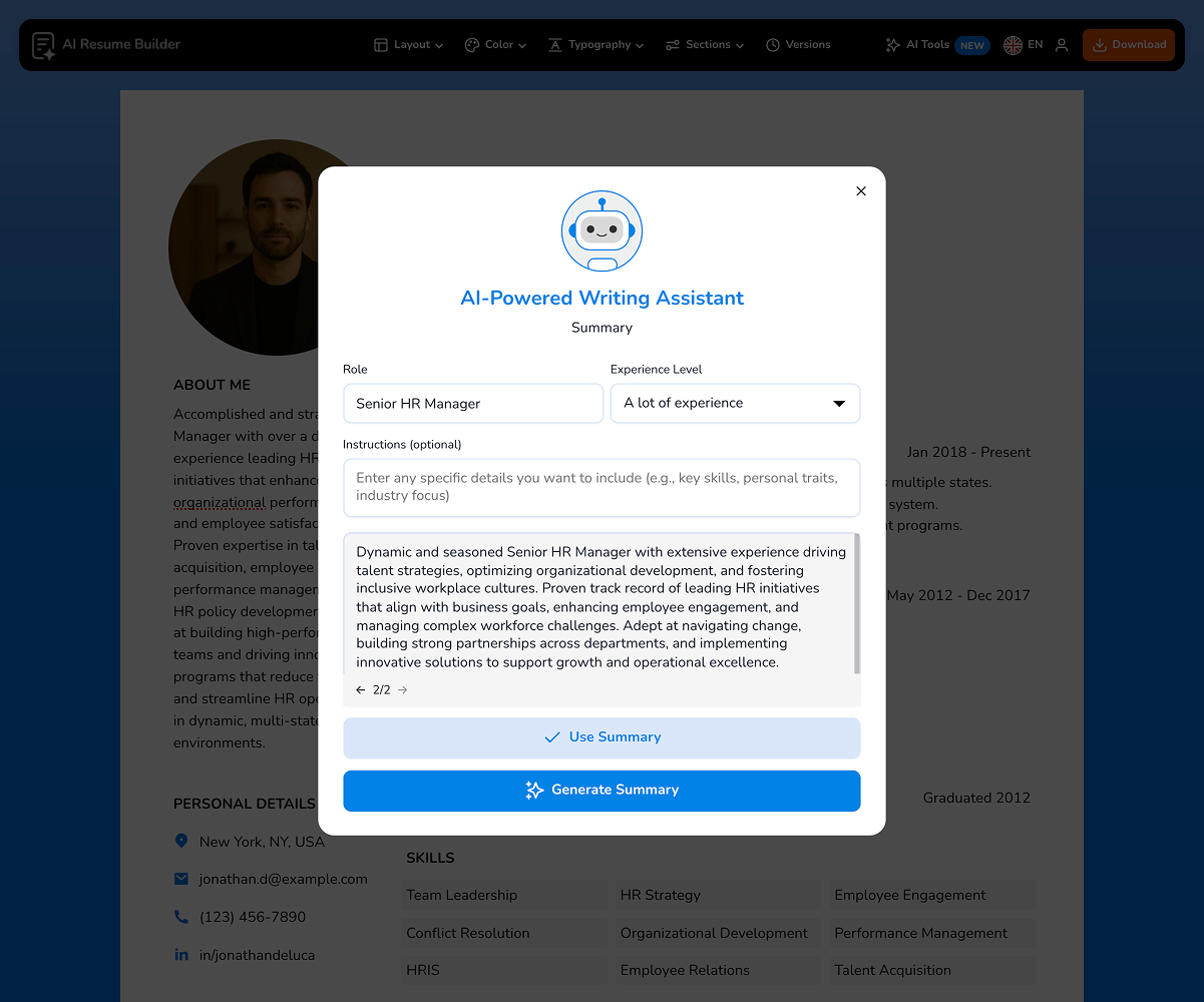Resume Builder & CV Maker Online gallery image