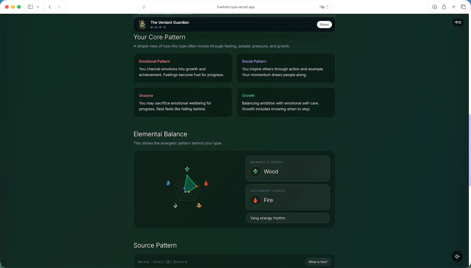 Fivefold Type  screenshot 5