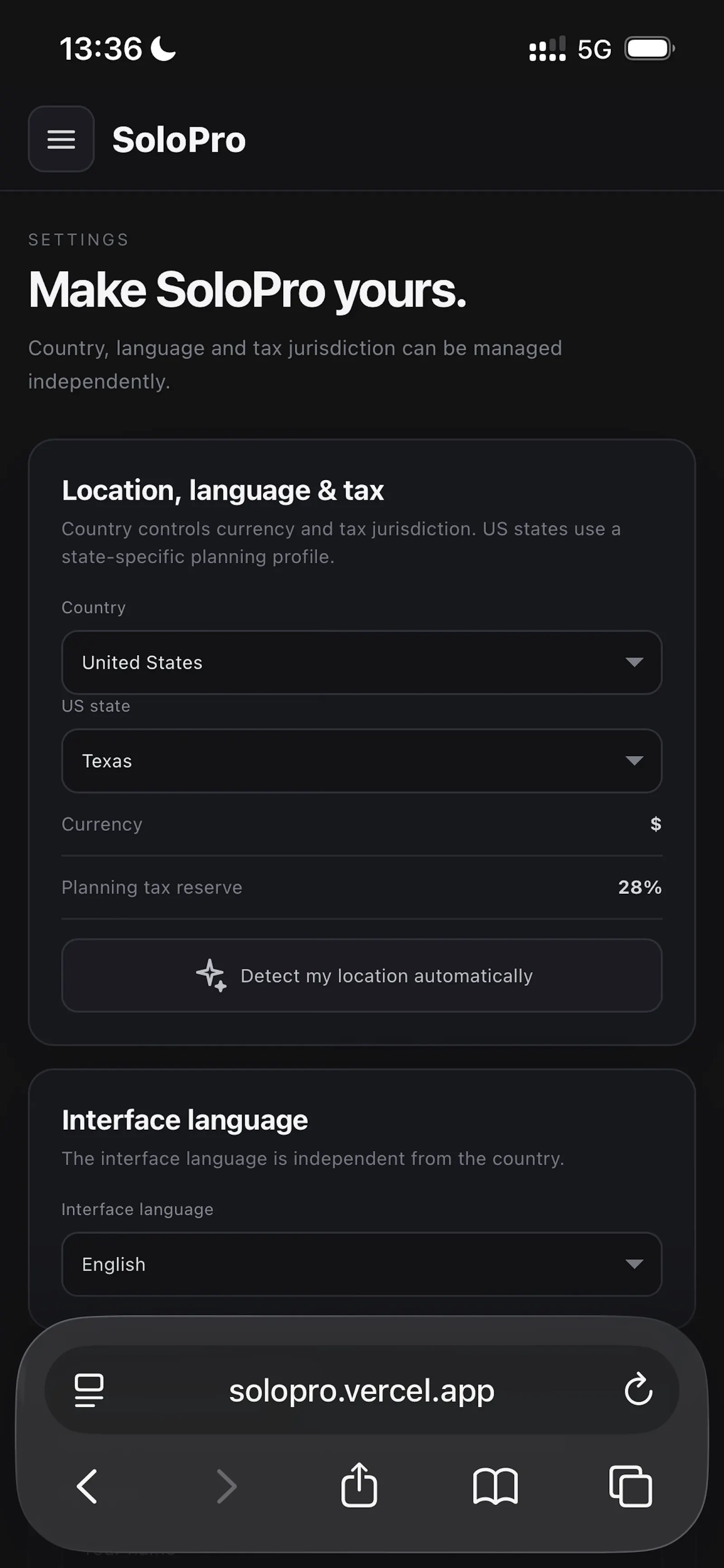 SoloPro  screenshot 5