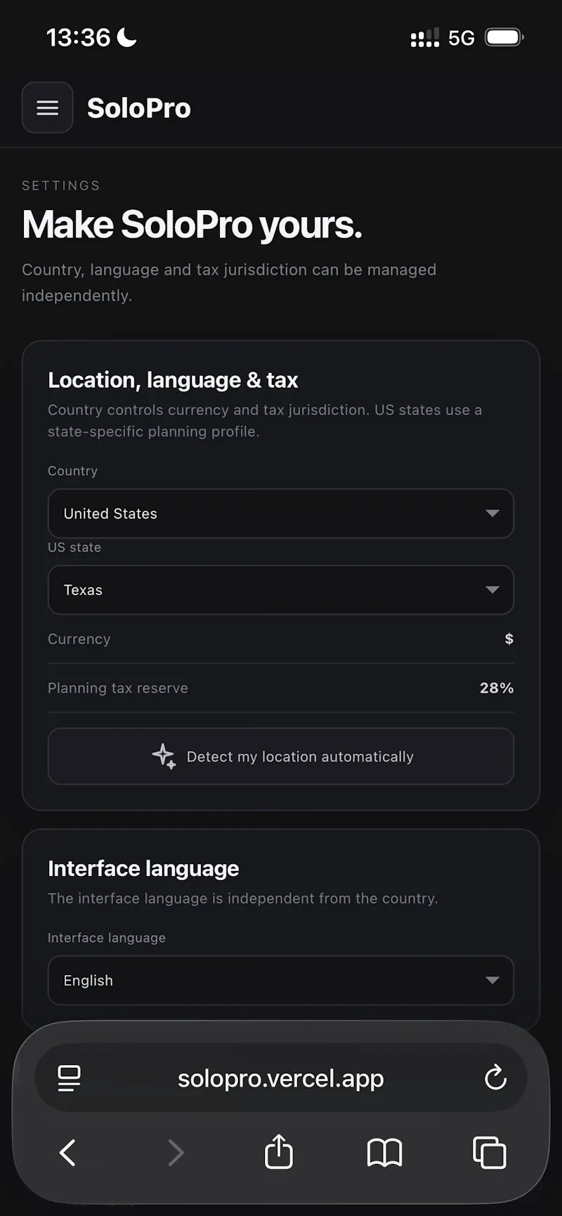 SoloPro  screenshot 5