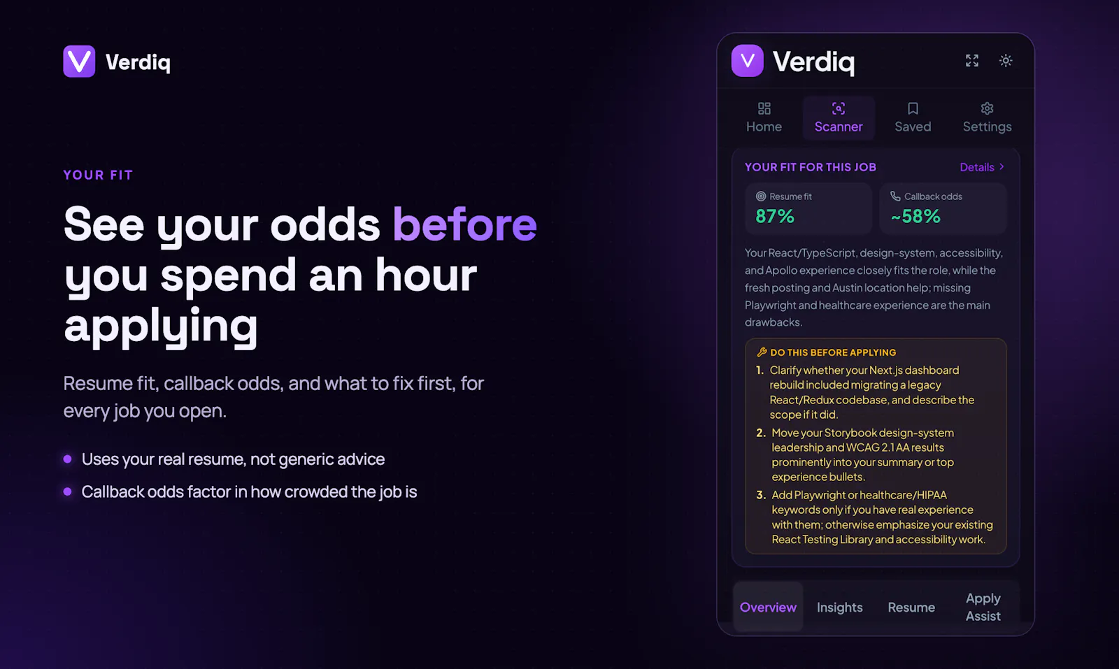 Verdiq screenshot 3