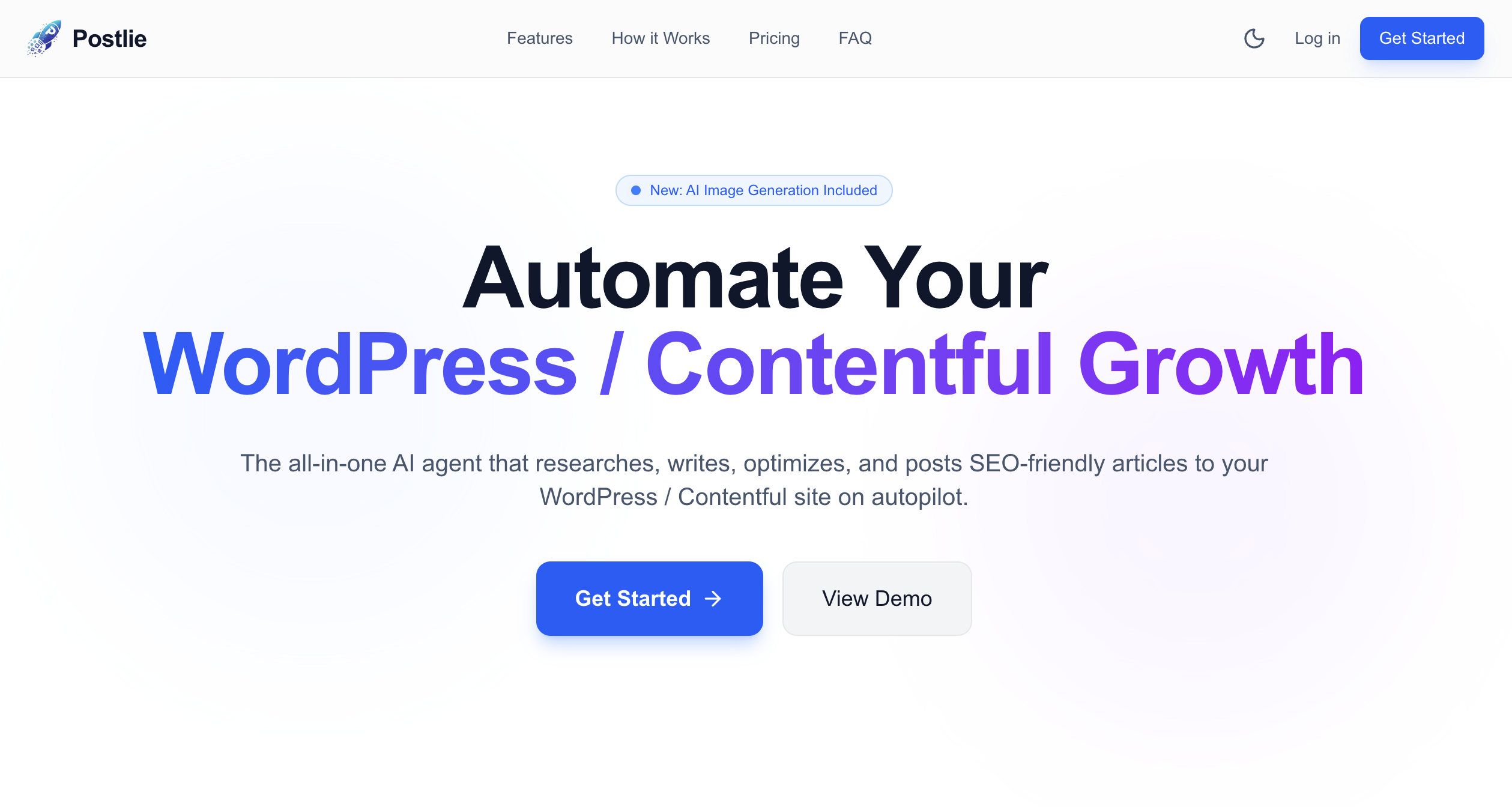 Postlie - Main product screenshot demonstrating key features and user interface