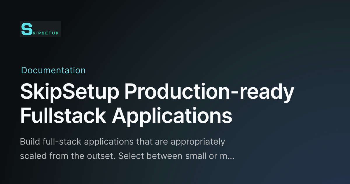 SkipSetup gallery image