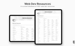 100+ Web Dev Resources media 3