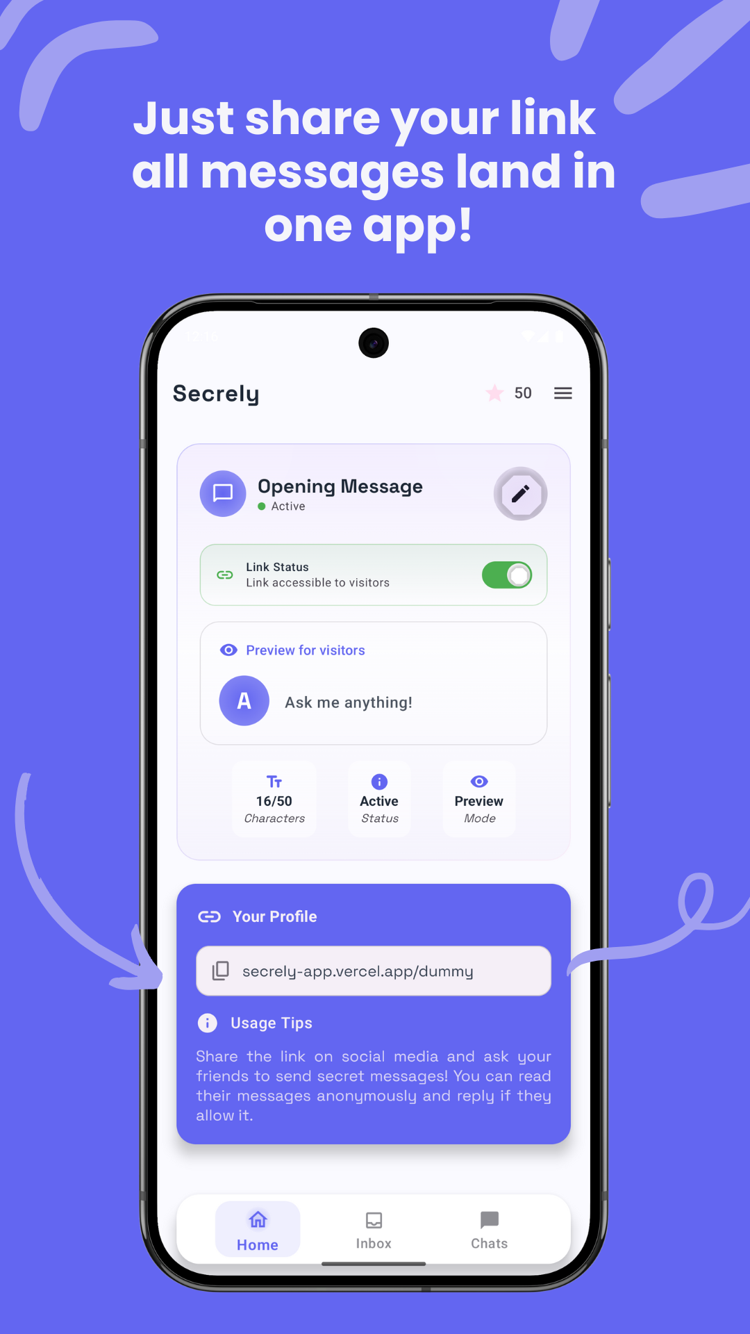 Secrely – Anonymous Messages - Say What You Really Feel Anonymously. media 5