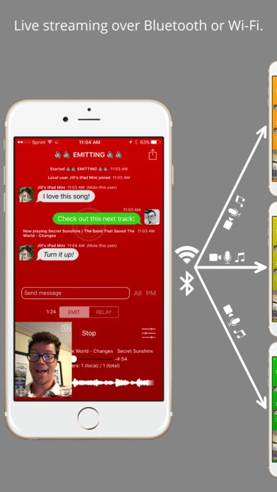 Emitting gallery image