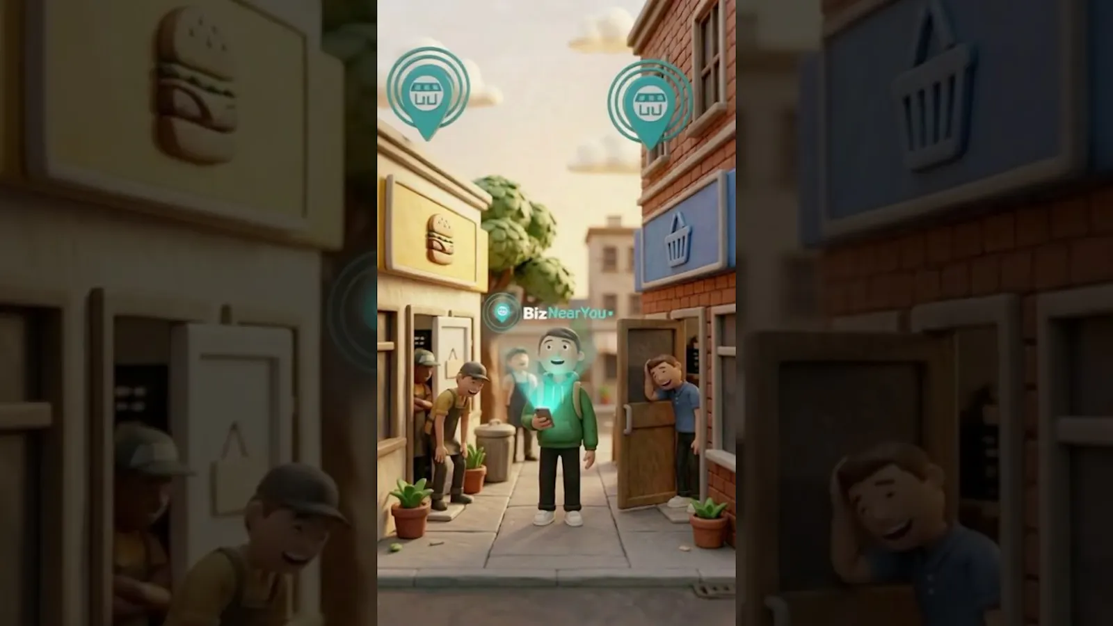 BizNearYou screenshot 1 (video preview)