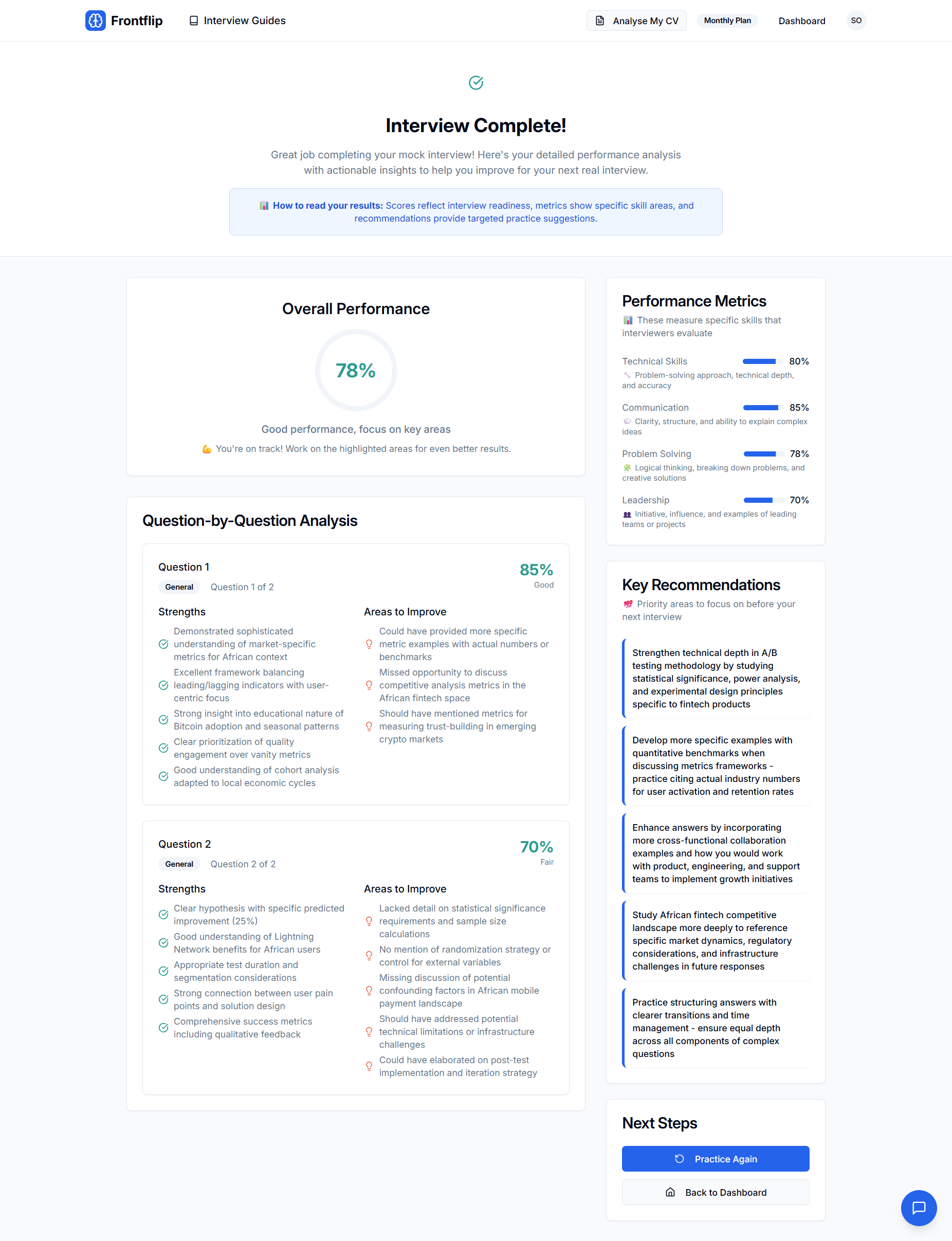 Frontflip  - Screenshot 4 showing product features and functionality