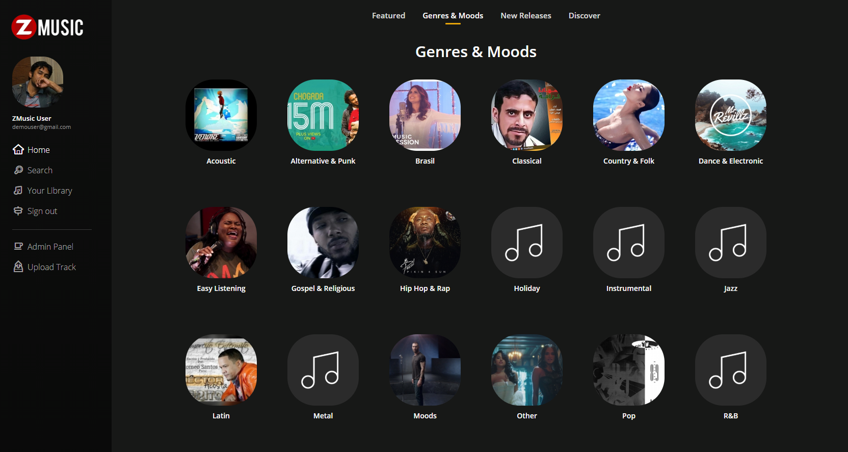 Zuz Music - Advance Music Platform System v1.2.6 gallery image