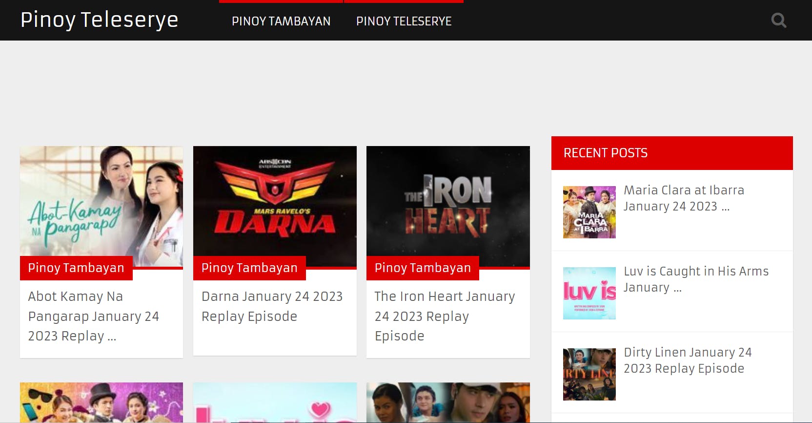 Pinoy Teleserye | Pinoy Tambayan |  media 1