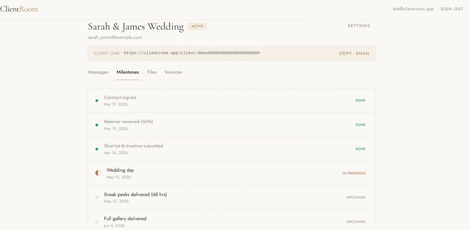 ClientRoom screenshot 4