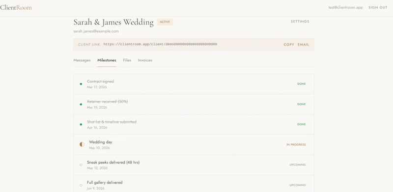ClientRoom screenshot 4