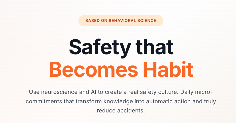 cogniSafe - Main product screenshot demonstrating key features and user interface
