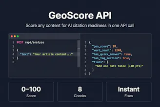 GeoScore API gallery image