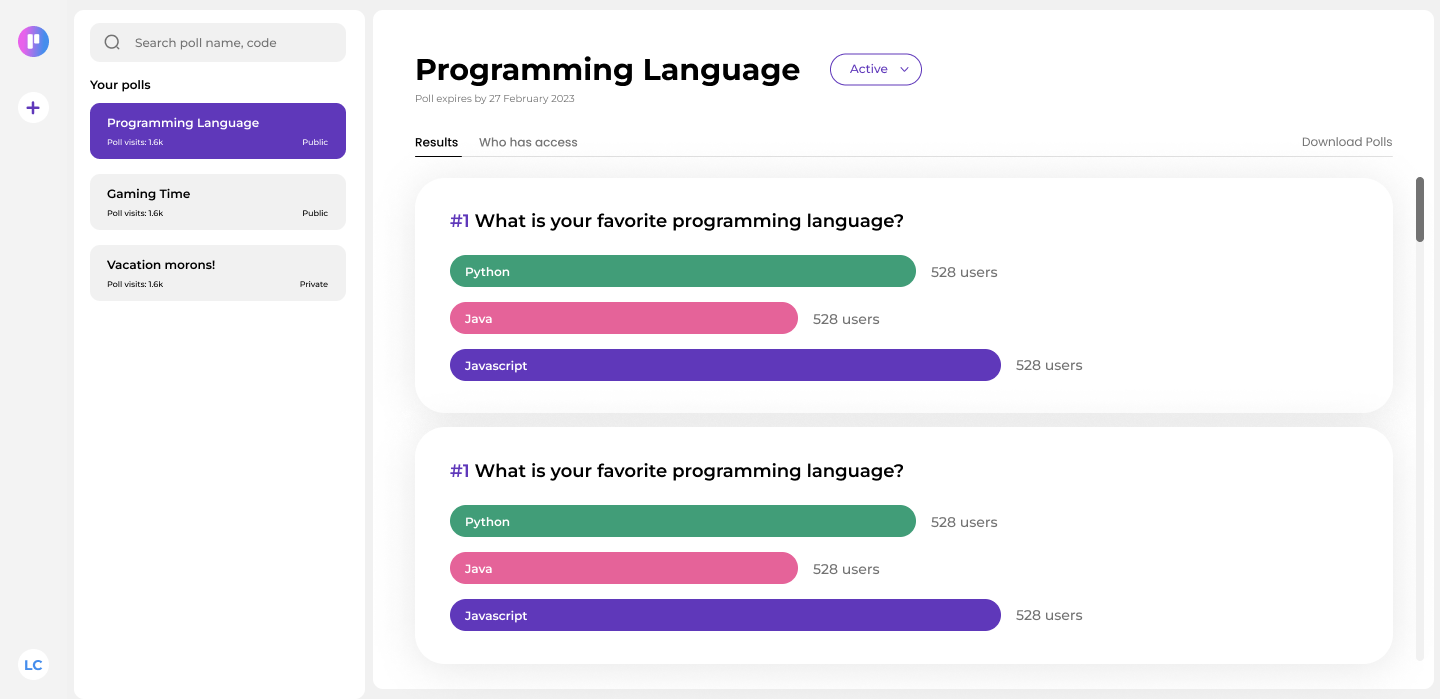 Epolls - Create simple shareable and secure polls in seconds media 2