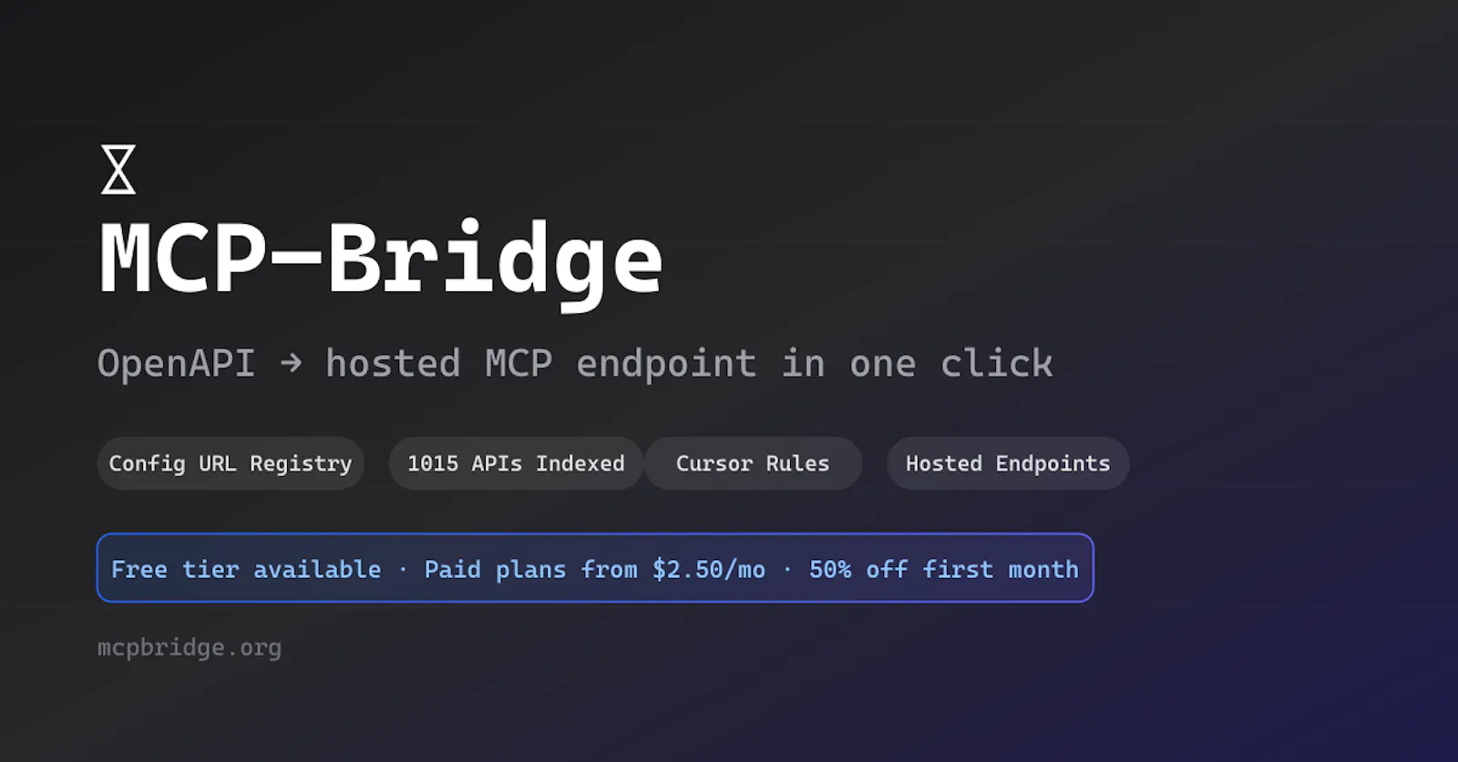 MCP-Bridge screenshot 1
