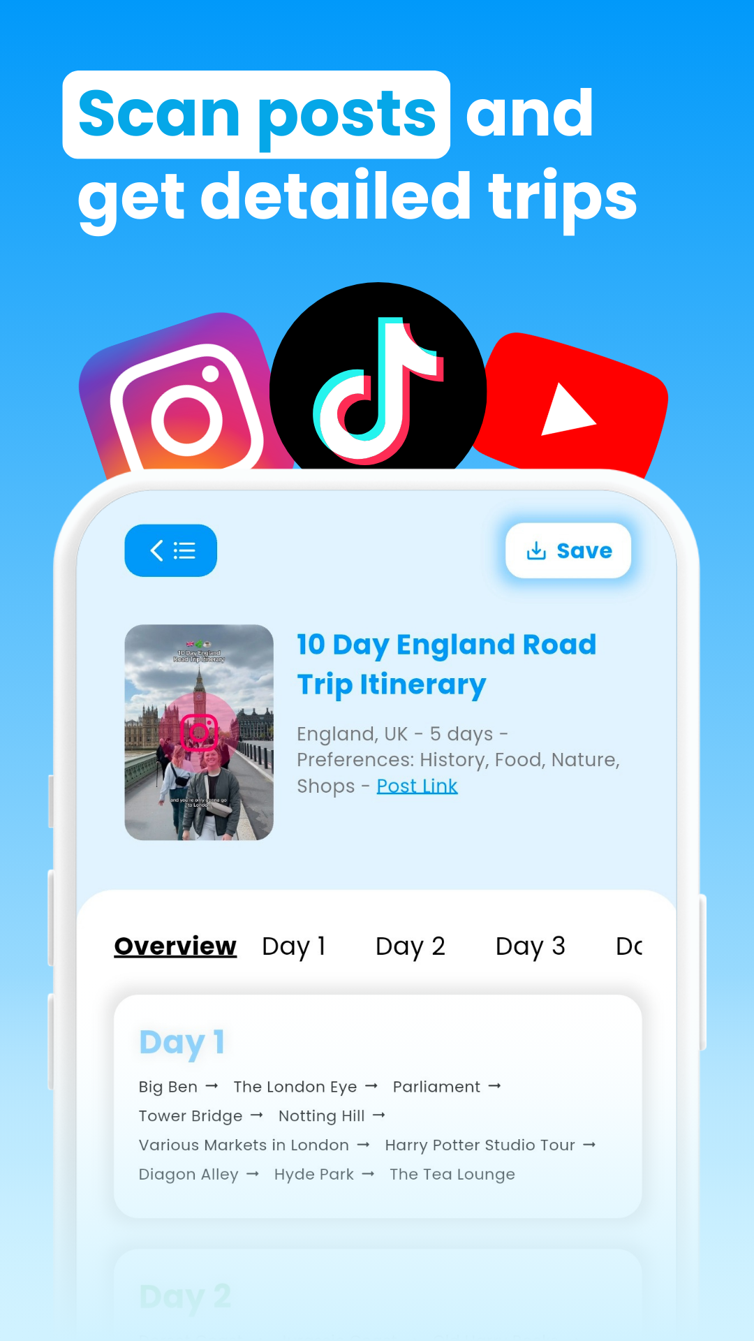 Meily Trips App gallery image