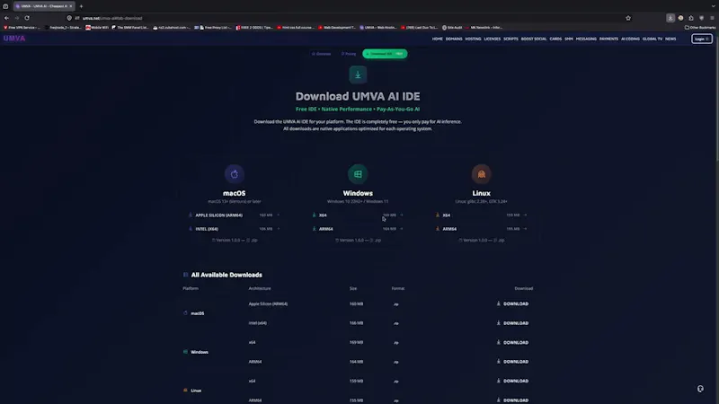 UMVA AI screenshot 1 (video preview)