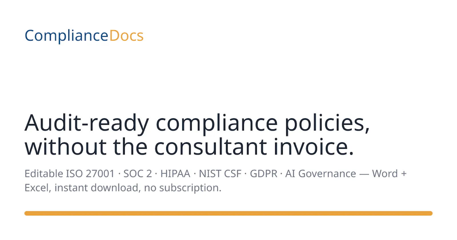 ComplianceDocs screenshot 1