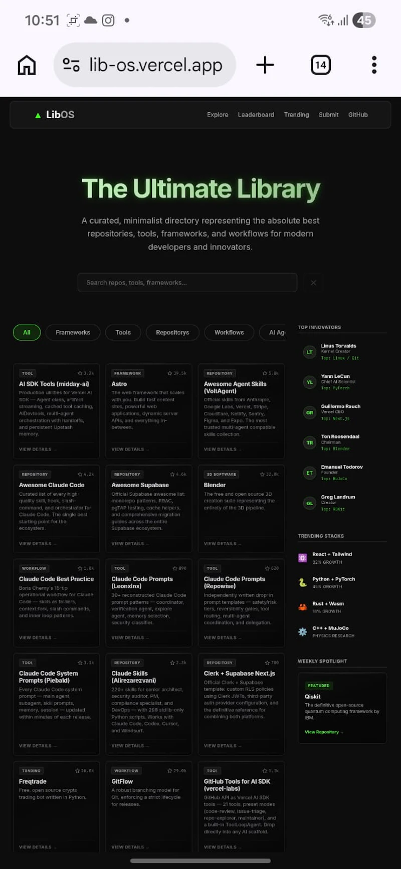 LibOS screenshot 3