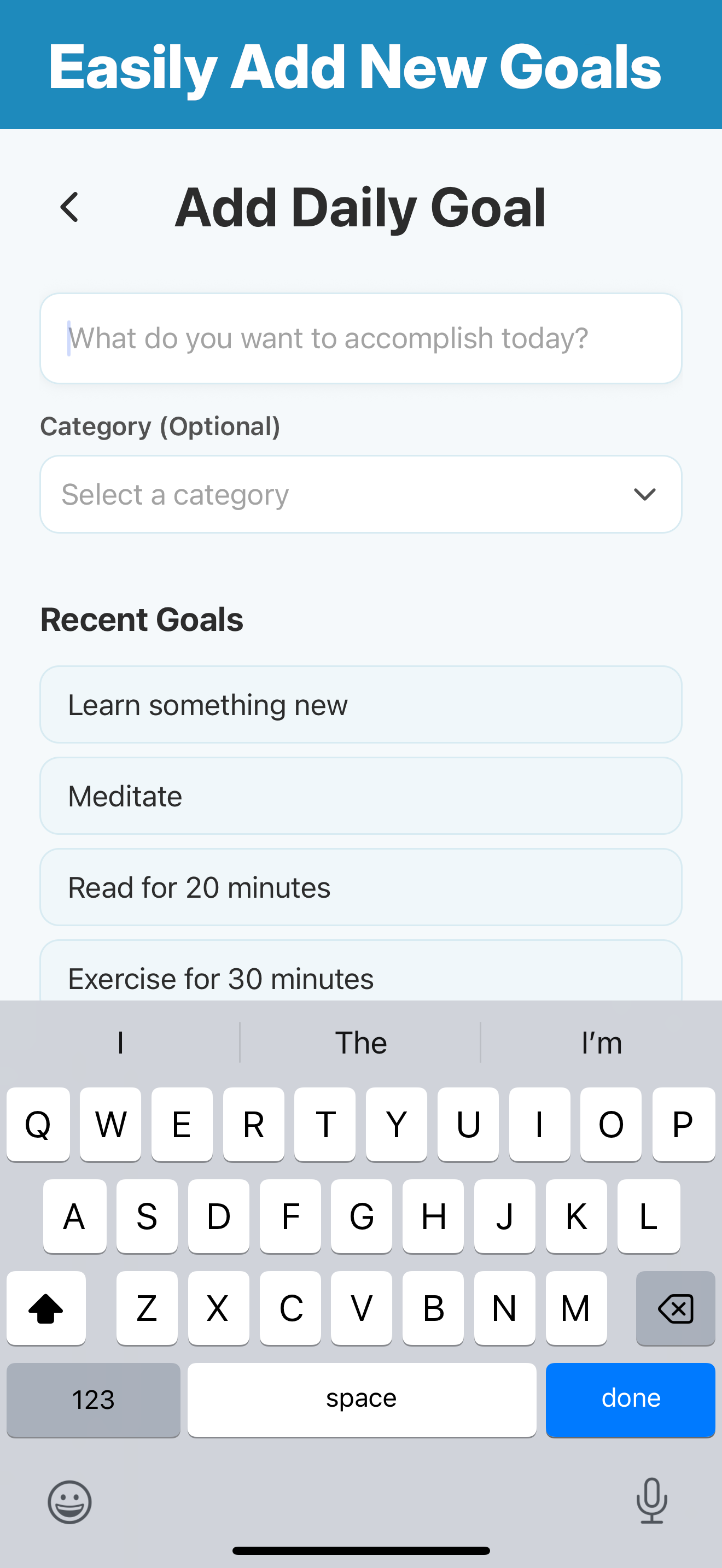 Daily Goals: Guilt-Free Focus gallery image