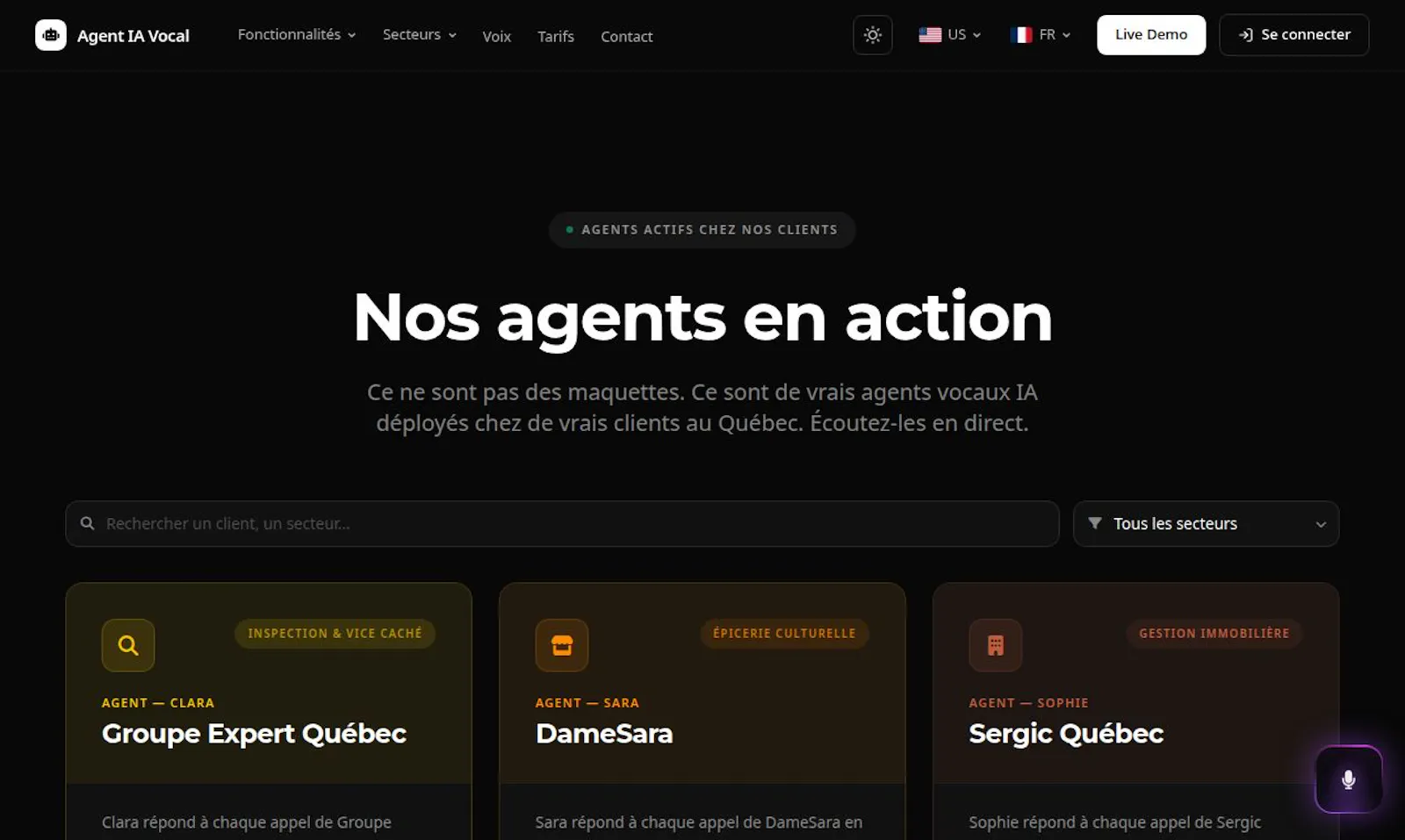 Agent IA Vocal screenshot 4